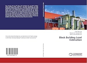 Seller image for Block Building Load Estimation for sale by moluna