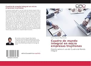Bild des Verkufers fr Cuadro de mando integral en micro empresas trujillanas zum Verkauf von moluna