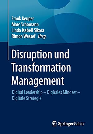 Seller image for Disruption und Transformation Management for sale by moluna