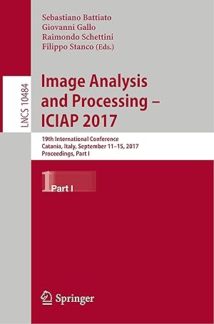 Bild des Verkufers fr Image Analysis and Processing - ICIAP 2017 zum Verkauf von moluna