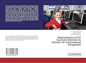 Bild des Verkufers fr Determinants of ICT Curricula Selection in Schools: An International Perspective zum Verkauf von moluna
