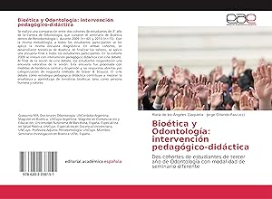 Image du vendeur pour Biotica y Odontologa: intervencin pedaggico-didctica mis en vente par moluna