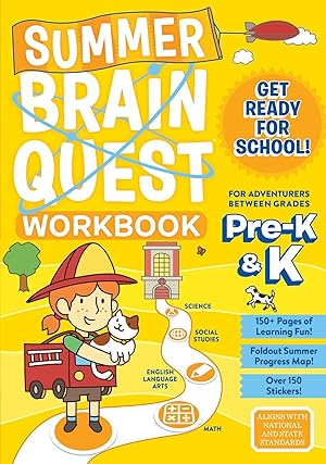 Bild des Verkufers fr Summer Brain Quest: Between Grades Pre-K & K zum Verkauf von moluna