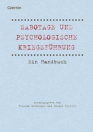 Seller image for Sabotage und psychologische Kriegsfhrung for sale by moluna