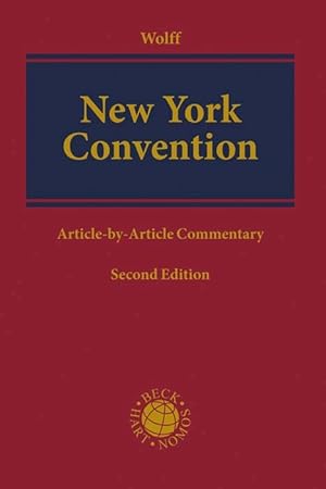 Seller image for New York Convention for sale by moluna