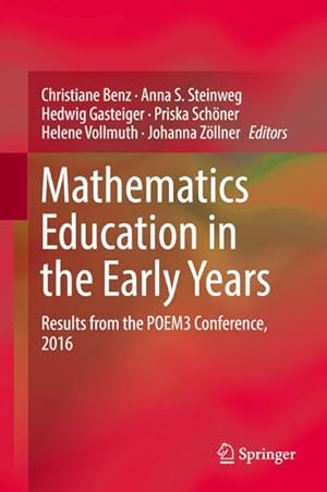 Bild des Verkufers fr Mathematics Education in the Early Years zum Verkauf von moluna