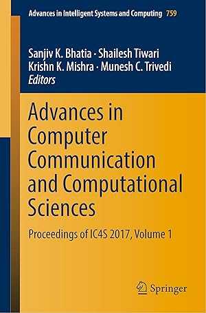 Seller image for Advances in Computer Communication and Computational Sciences for sale by moluna
