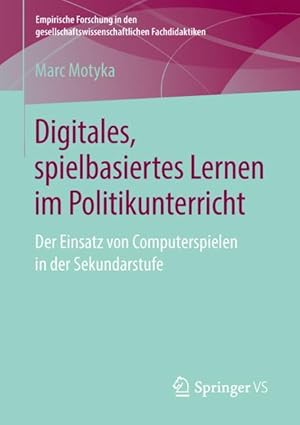 Seller image for Digitales, spielbasiertes Lernen im Politikunterricht for sale by moluna