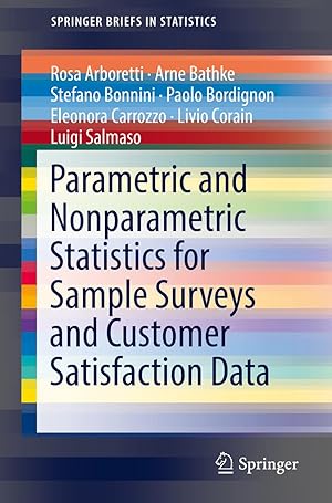 Image du vendeur pour Parametric and Nonparametric Statistics for Sample Surveys and Customer Satisfaction Data mis en vente par moluna