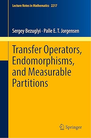 Immagine del venditore per Transfer Operators, Endomorphisms, and Measurable Partitions venduto da moluna