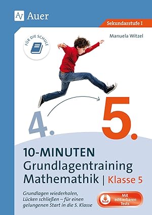 Imagen del vendedor de 10-Minuten-Grundlagentraining Mathematik Klasse 5 a la venta por moluna