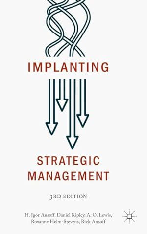 Imagen del vendedor de Implanting Strategic Management a la venta por moluna