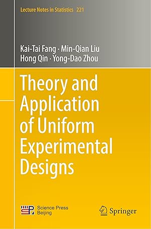 Imagen del vendedor de Theory and Application of Uniform Experimental Designs a la venta por moluna