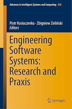 Immagine del venditore per Engineering Software Systems: Research and Praxis venduto da moluna