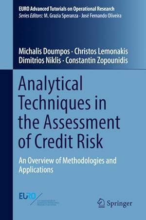 Immagine del venditore per Analytical Techniques in the Assessment of Credit Risk venduto da moluna