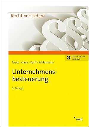 Seller image for Unternehmensbesteuerung for sale by moluna