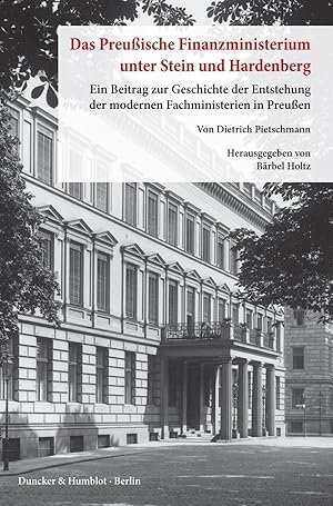 Seller image for Das preussische Finanzministerium unter Stein und Hardenberg. for sale by moluna