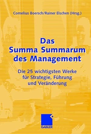 Seller image for Das Summa Summarum des Management for sale by moluna