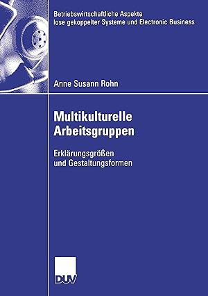 Seller image for Multikulturelle Arbeitsgruppen for sale by moluna