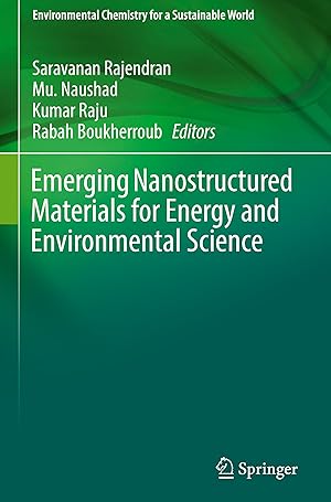 Immagine del venditore per Emerging Nanostructured Materials for Energy and Environmental Science venduto da moluna