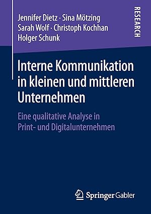 Seller image for Interne Kommunikation in kleinen und mittleren Unternehmen for sale by moluna