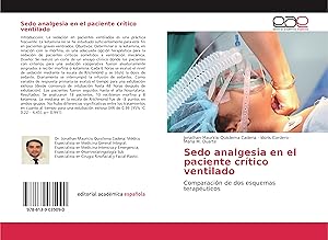 Bild des Verkufers fr Sedo analgesia en el paciente crtico ventilado zum Verkauf von moluna