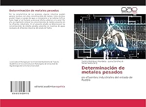 Seller image for Determinacin de metales pesados for sale by moluna