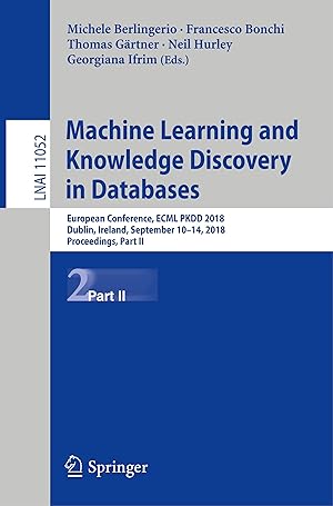 Bild des Verkufers fr Machine Learning and Knowledge Discovery in Databases zum Verkauf von moluna