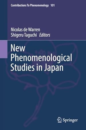 Imagen del vendedor de New Phenomenological Studies in Japan a la venta por moluna