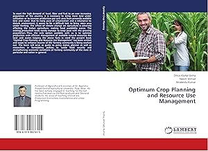 Seller image for Optimum Crop Planning and Resource Use Management for sale by moluna