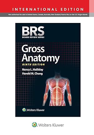 Bild des Verkufers fr BRS Gross Anatomy, International Edition (Board Review Series) zum Verkauf von moluna