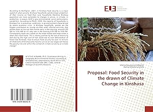 Bild des Verkufers fr Proposal: Food Security in the drawn of Climate Change in Kinshasa zum Verkauf von moluna