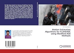 Imagen del vendedor de Motion Estimation Algorithms for H.264/AVC using Modified AOS Methods a la venta por moluna