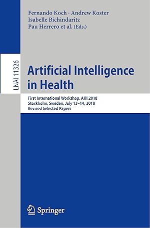 Imagen del vendedor de Artificial Intelligence in Health a la venta por moluna