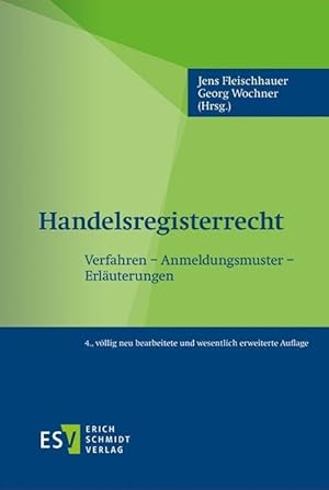 Immagine del venditore per Handelsregisterrecht venduto da moluna