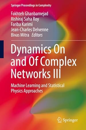 Bild des Verkufers fr Dynamics On and Of Complex Networks III zum Verkauf von moluna