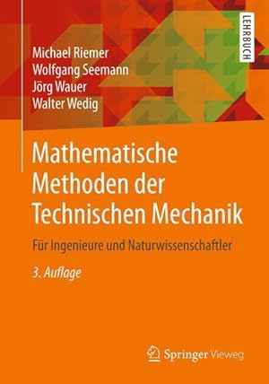 Immagine del venditore per Mathematische Methoden der Technischen Mechanik venduto da moluna