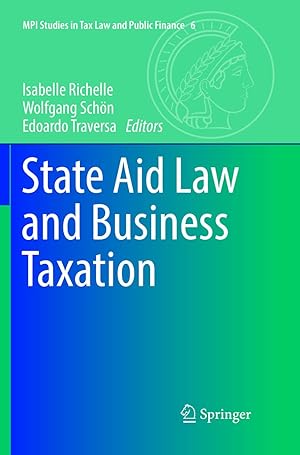 Bild des Verkufers fr State Aid Law and Business Taxation zum Verkauf von moluna