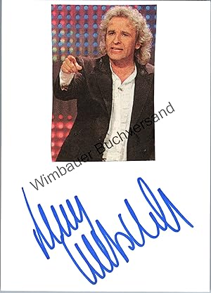 Imagen del vendedor de Original Autogramm Thomas Gottschalk /// Autogramm Autograph signiert signed signee a la venta por Antiquariat im Kaiserviertel | Wimbauer Buchversand