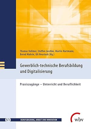 Bild des Verkufers fr Gewerblich-technische Berufsbildung und Digitalisierung zum Verkauf von moluna