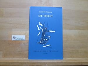 Imagen del vendedor de Effi Briest : Roman. Hamburger Lesehefte ; 171 a la venta por Antiquariat im Kaiserviertel | Wimbauer Buchversand