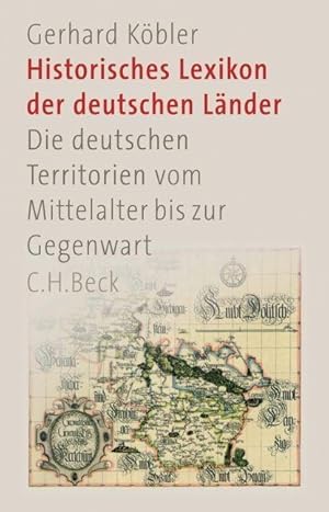 Bild des Verkufers fr Historisches Lexikon der deutschen Laender zum Verkauf von moluna