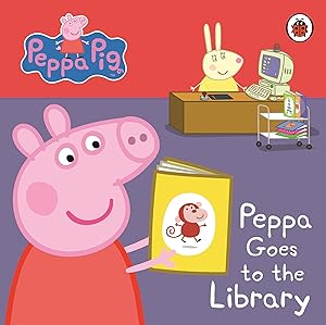 Bild des Verkufers fr Peppa Pig: Peppa Goes to the Library: My First Storybook zum Verkauf von moluna