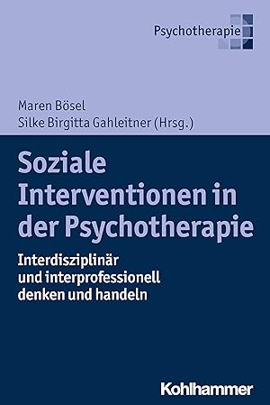 Seller image for Soziale Interventionen in der Psychotherapie for sale by moluna
