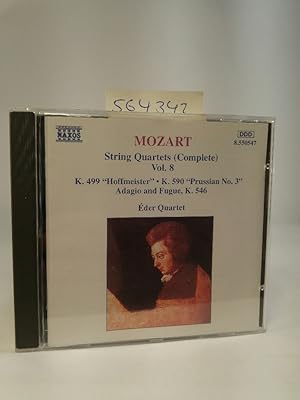 Bild des Verkufers fr Wolfgang Amadeus Mozart - String Quartetts Vol. 8 zum Verkauf von ANTIQUARIAT Franke BRUDDENBOOKS