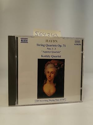 Immagine del venditore per Haydn - String Quartets Op. 71 Nos. 1-3 venduto da ANTIQUARIAT Franke BRUDDENBOOKS
