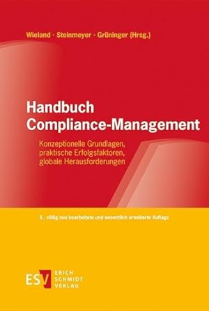 Bild des Verkufers fr Handbuch Compliance-Management zum Verkauf von moluna