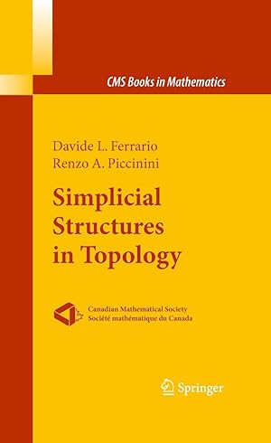 Bild des Verkufers fr Simplicial Structures in Topology zum Verkauf von moluna