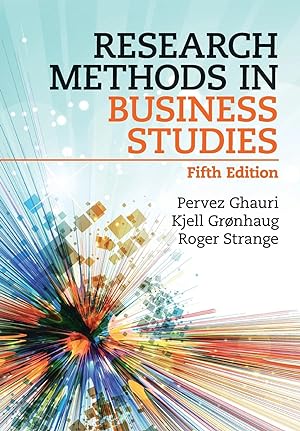 Seller image for Research Methods in Business Studies for sale by moluna