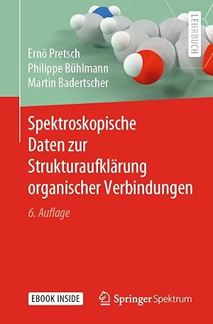 Seller image for Spektroskopische Daten zur Strukturaufklaerung organischer Verbindungen for sale by moluna